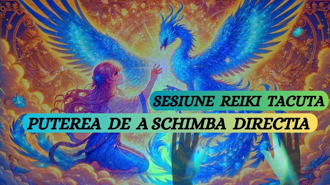 SESIUNE REIKI TACUTA - PUTEREA DE A SCHIMBA DIRECTIA - EFECTUL PASARII ALBASTRE
