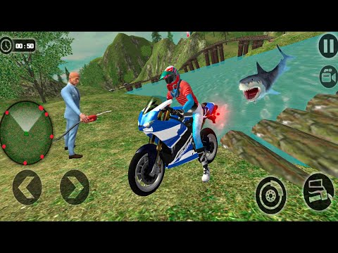Uphill Offroad Motorbike Rider#54 - Mountain Road Motorcycle Racing -  Android IOS GamePlay