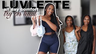 LUVLETTE *all day comfort* TRY ON HAUL 👏🏾 | LIFEOFT