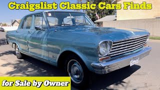 Unbelievable Deals Classic Cars Found for Sale by Owner on Craigslist