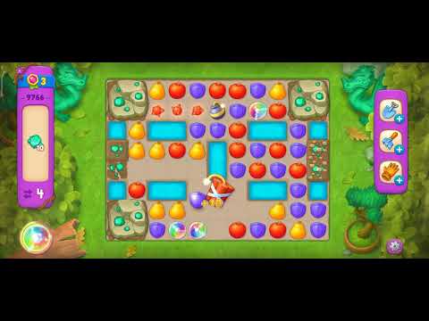 Gardenscapes level 9766 No boosters Super Hard level