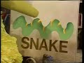 Classic Sesame Street Big Bird S Poem Snake 1976