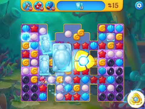 Fishdom level 6438 no boosters フィッシュダム ノーマル [Friend's]