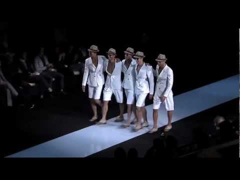 Armani Spring Summer 2013 Men's Collection Show