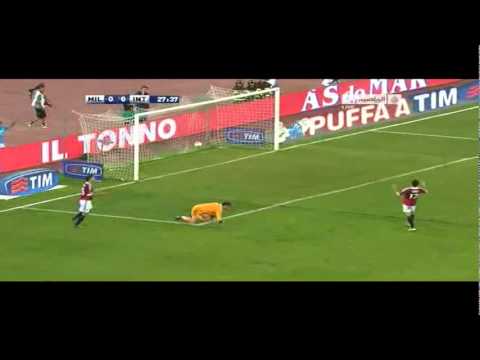 Trofeo TIM 2011 - Milan vs. Inter (0:1) Highlights
