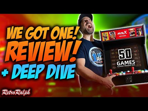 NEOGEO MVSX Arcade Cabinet Review & Deep Dive!