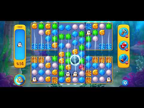 Fishdom level 11611 no boosters フィッシュダム ノーマル