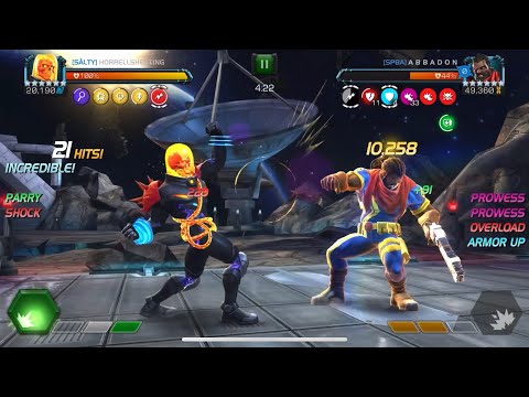 MCOC-AW-S35-W12- Salty vs SpBa- R4 Bishop is NASTY! R4 Terrax + R4 Thing Solos!