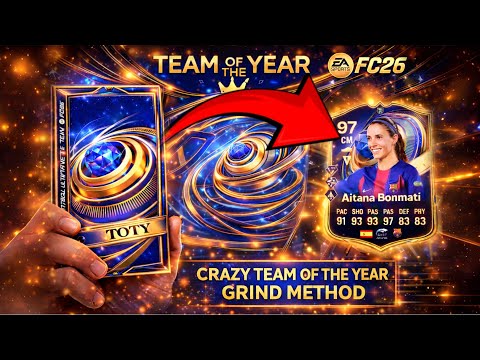 BEST TOTY GRIND METHOD IN FC 26! (EASY PACKS + SBC LOOP)