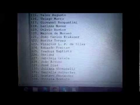 Resultado do Sorteio (Party Hard)