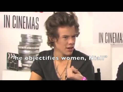 Harry Styles respecting women for 3 minutes straight