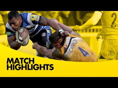 Bath Rugby vs London Wasps - Aviva Premiership Rugby 2013/14