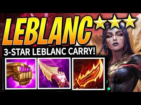 3-STAR LEBLANC HYPER CARRY BUILD in TFT RANKED! - Set 16 Meta | TFT 16.5 | Teamfight Tactics Guide