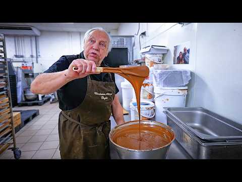 He’s 74 and Still Making Chocolate With His Son ! French Family Shop Preparing Easter 🍫🇫🇷