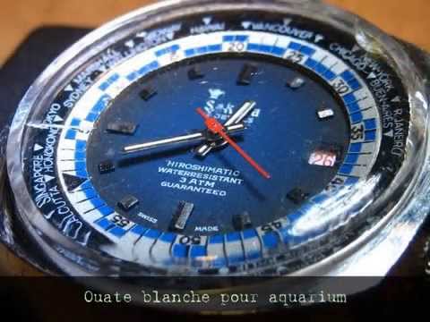 comment nettoyer une montre swatch en plastique