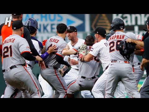 Things got HEATED between the Rockies and Giants after Rafael Devers homered 😳