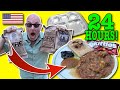 Eating ONLY American Military Food For 24 HOURS PART 1 Menu 22 Asian Beef Strips