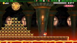 Super Mario Maker - Clear of a really fun NSMBU speedrun level