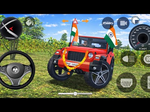Modified Mahindra Thar Car Games: Indian Cars (Gadi Wala Game) - Car Game Android Gameplay 2025