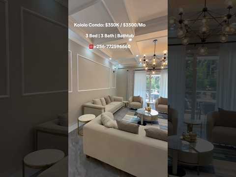 Inside a $350,000 Luxury Condo in Kololo, Kampala | For Sale or Rent | Juha Properties