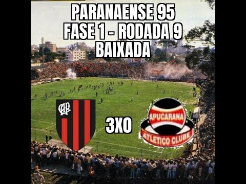 Paranaense 95 - 1ª Fase - 9ª Rodada - Atlético 3x0 Apucarana