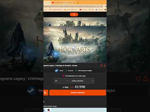 HOGWARTS LEGACY EN PROMO SUR PC (-25%) 🤑 SUR INSTANT GAMING