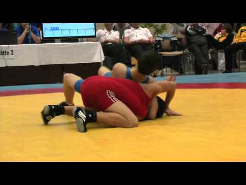 DM B-Jugend 2012 GR Torgelow - Christopher Mühlbach gg. Maik Fuchs - Finale 58 kg