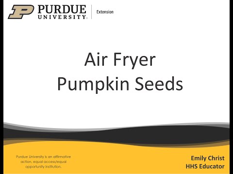 Air Fryer Pumpkin Seeds