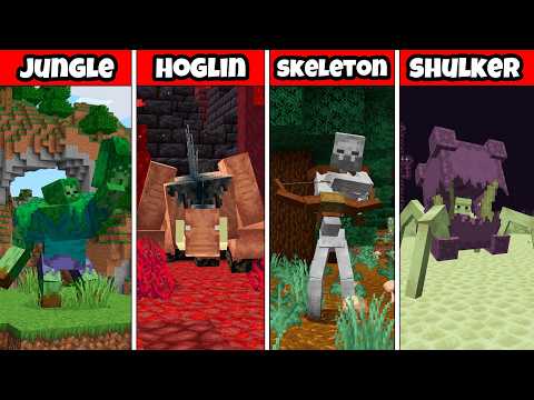 I KILLED ALL MUTANT Bosses in Minecraft Survival 2025!