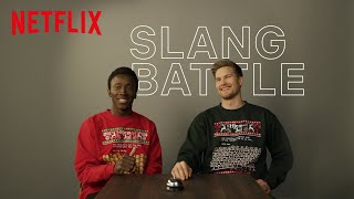 Norwegian Slang Battle with the Cast of Netflix' Home For Christmas