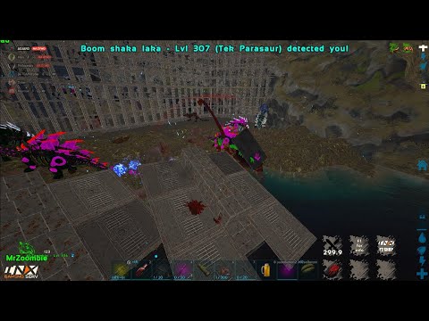 Wiping Underwater Cave & Center Underworld Crouch - Rule Abusers I Ark INX PvP