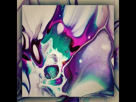#57💥Paint Pouring💖First Attempt Inspired Shelees Art💖No Cells