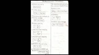 THERMODYNAMICS (CHEMISTRY) CLASS 11 FORMULA🚫🚫