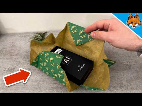 Japanischer Geschenke verpacken Trick den (leider) NIEMAND kennt💥(OHNE Klebeband)🤯