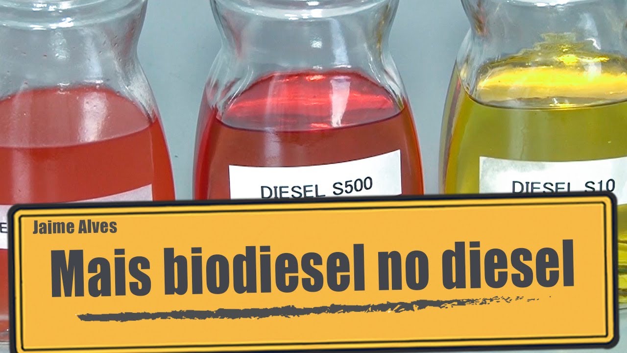 Mais biodiesel no diesel