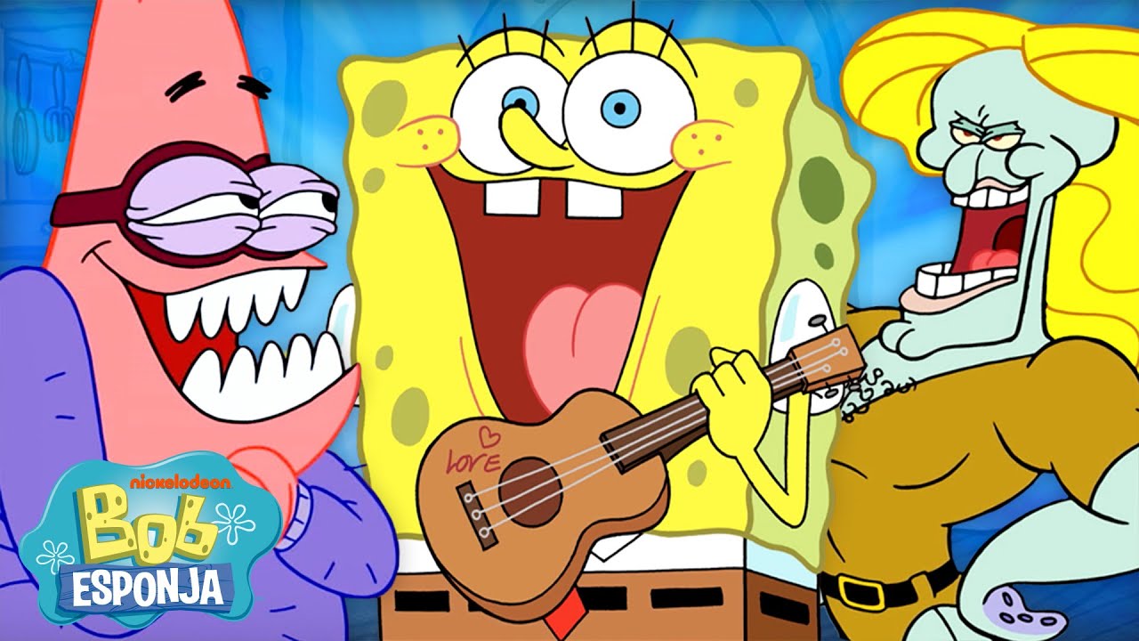 Bob Esponja | 60 MINUTOS dos Primeiros e Últimos Momentos de Bob Esponja 🧽 | Português