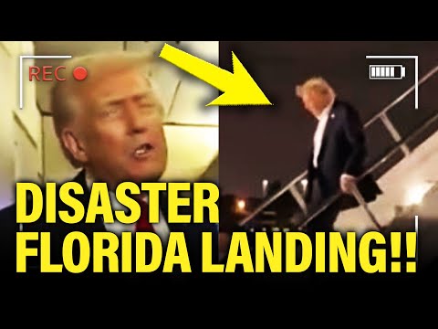 Trump has DISASTER LANDING to FL as PLANS COLLAPSE