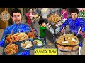 American Bhai Ki Panchayat Chinese Thali Street Food Hindi Kahani Hindi Stories Hindi Moral Stories