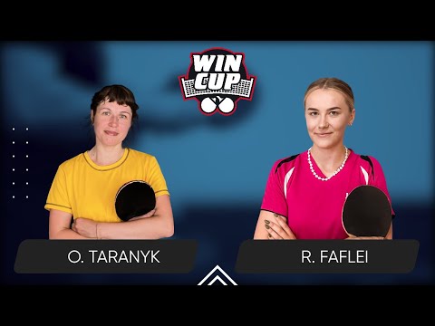 17:45 Olena Taranyk - Romaniia Faflei West 4 WIN CUP 28.06.2024 | Table Tennis WINCUP