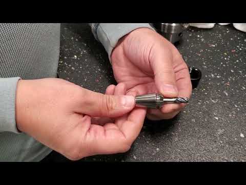 How to Load a Tool in a Collet Holder (HSK-63A ER16)
