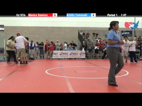 FILA Junior 63 kg / 138.75 lbs. - Monica Ramirez vs. Kristin Yamasaki