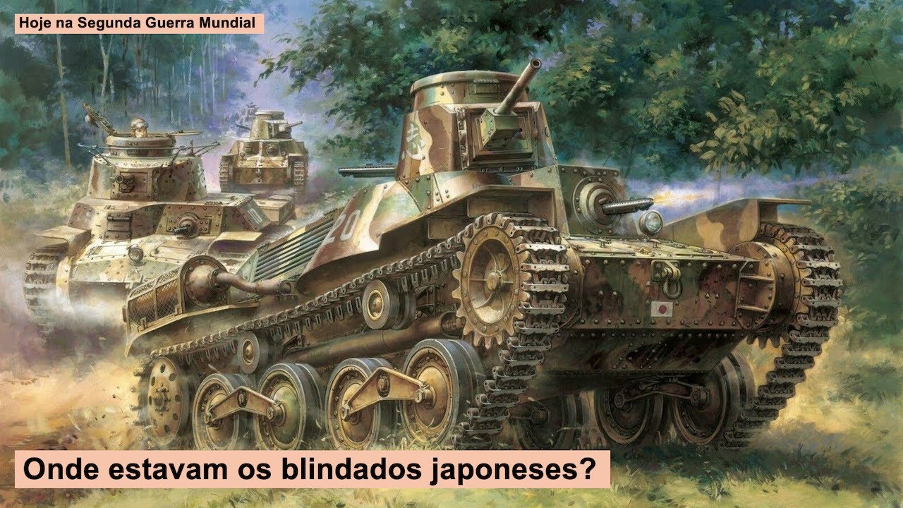 Onde estavam os blindados japoneses?