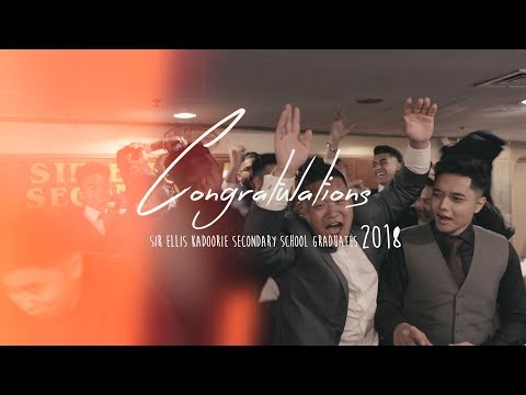 Graduation Dinner Sir ellis kadoorie secondary school 2018