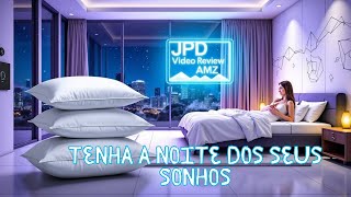 KIT TRAVESSEIRO Viscoelástico Alivie as Dores e Durma Melhor #aliviodacervical