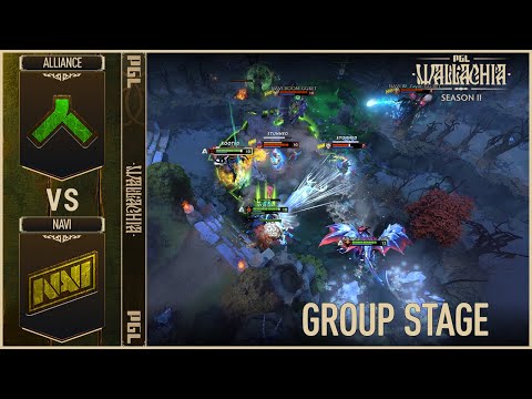 NAVI vs ALLIANCE - OFFICIAL HIGHLIGHTS - PGL Wallachia S2 | DOTA2