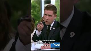 Kyle Clark asks Bennet about recycling attacks from a right wing, dark-money group.
