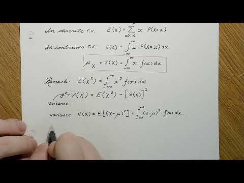 MAE 209 - Lecture 16  - CDF and Expected Value for Continuous Random Variables - Winter 2022