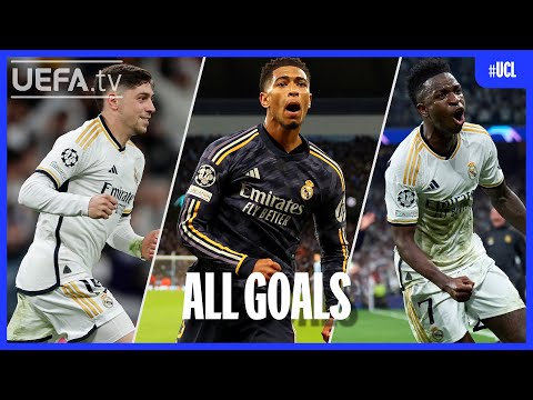 VALVERDE, BELLINGHAM, VINÍCIUS | All REAL MADRID 2023/24 GOALS to reach the #UCL Final ⚽