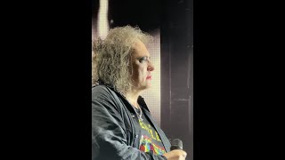 The Cure Robert Smith Cries While Singing Plainsong Shows of a Lost World Atlanta June 28th 2023