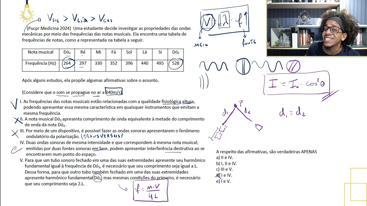 REVISÃO DE FÍSICA PUCPR - Professor André Astro